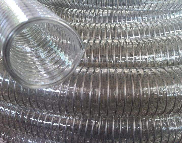 聚氨酯（tpu）钢丝增强螺旋管（食品级）
